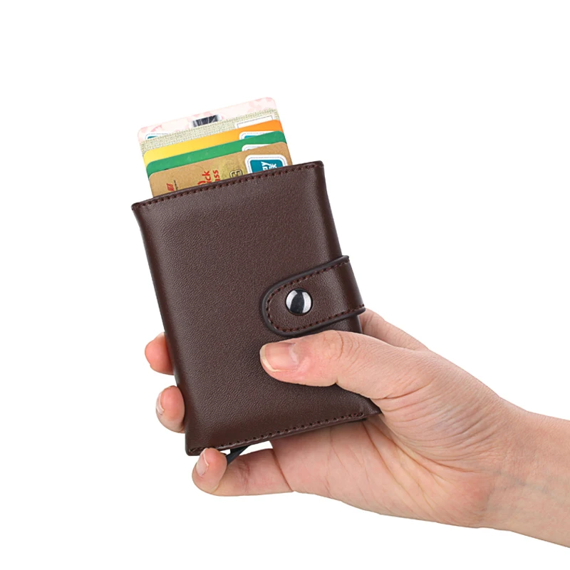 Weduoduo 2019 Высокое качество PU кожаный держатель для кредитных карт RFID Карт новый