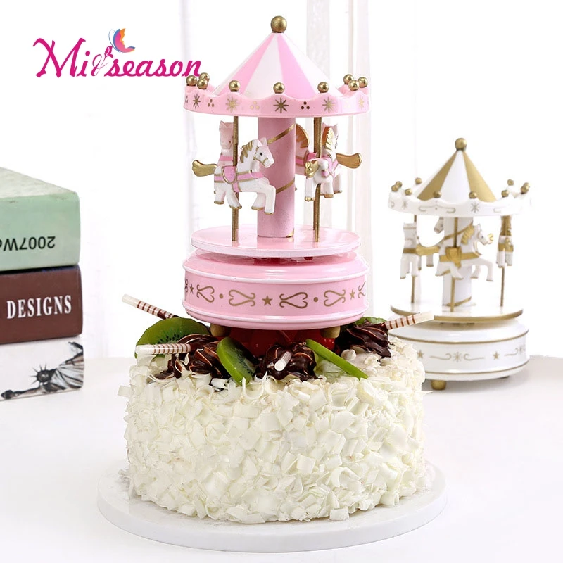 Merry go круглые музыкальные шкатулки Геометрическая музыка украшение детской