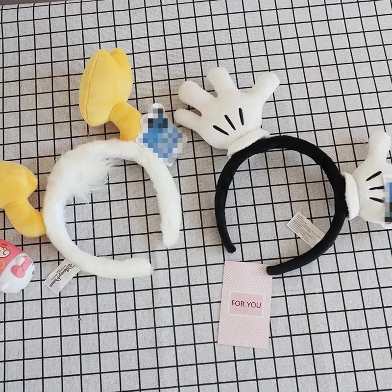 Cartoon hair band Headwear Mickey hand Little tang duck Headband Cute Hair Bands Children's Party Girl Toy Gifts |