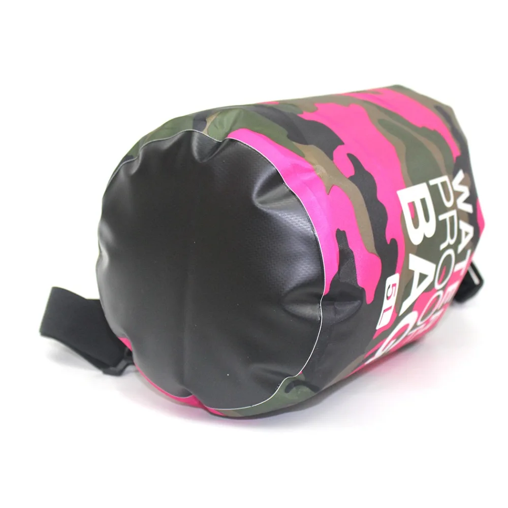 Camouflage Outdoor Dry Bag Waterproof Storage Rafting Diving Sack Swimming for River Trekking Camping | Спорт и развлечения