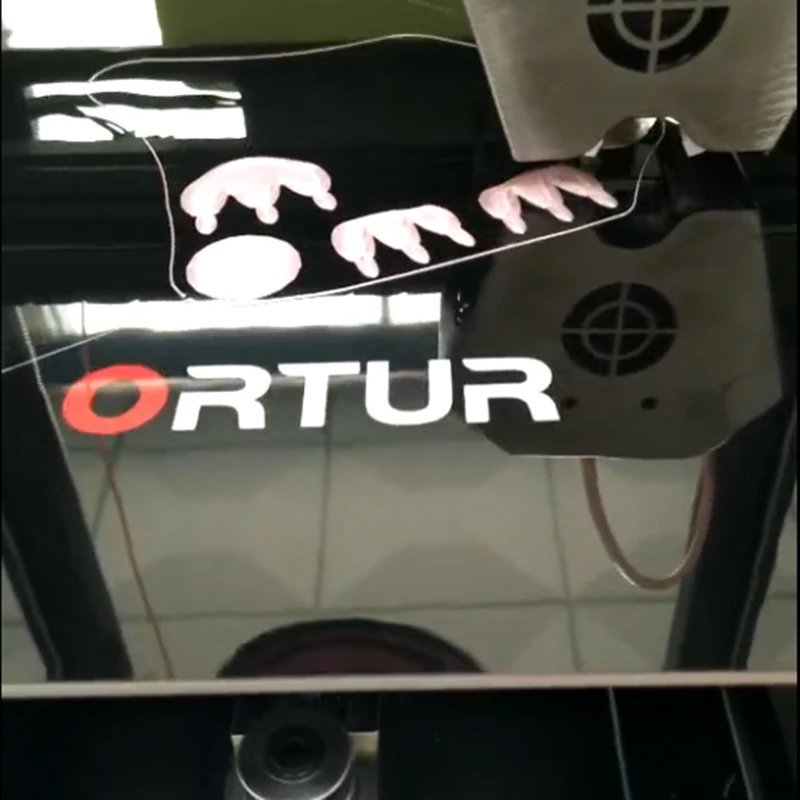 Ortur Factory 260*310 мм наклейка для горячей кровати PC/PET/Магнитная платформа