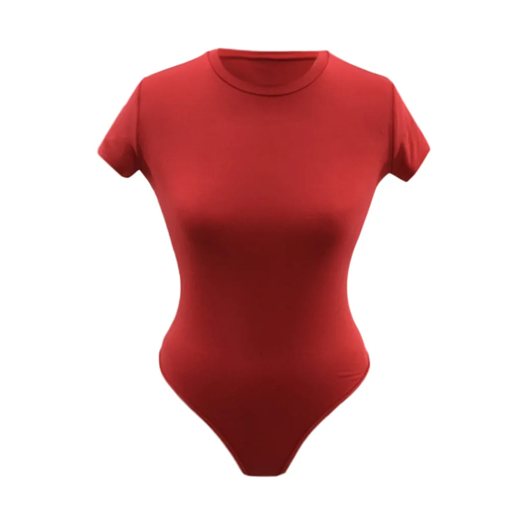 Женские комбинезоны и больших размеров одноцветные повседневные с коротким