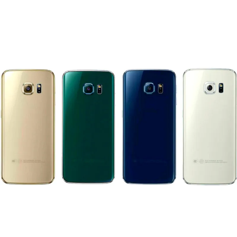 10 шт. для Samsung Galaxy G920 G925 G928 задняя крышка батарейного отсека с наклейкой S6 Edge Plus