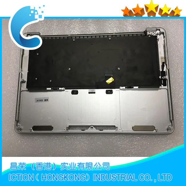 Оригинальный A1502 для Macbook Pro 13 &quotA1502 Topcase с клавиатурой верхний корпус французская