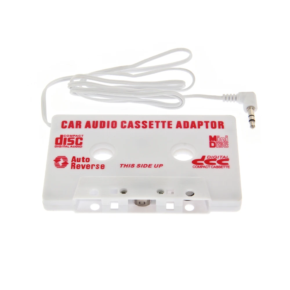 Автомобильная кассета аудио адаптер стерео конвертер для Iphone Ipod MP3 AUX CD 3 5 мм