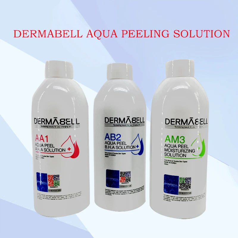 

Aqua Peeling Solution AA1 AB2 AM3 400ml Per Bottle Aqua Facial Serum Hydra Facial Serum For Normal Skin