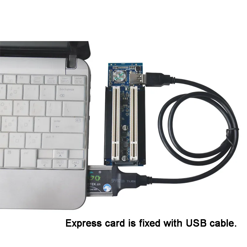 IT-GO Expresscard 34 к Dula PCI слот адаптер Express Card 54 PCI карта для ноутбука графическая карта, видеокарта