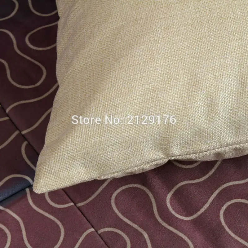 Наволочка из хлопка и льна на заказ наволочка для подушки добавьте свое имя или