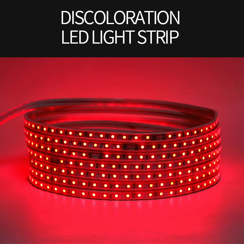 

RGB LED Strip Flexible Neon Strips Light SMD5050 Flex AC220V 60leds/m 1m 5m 10m 20m 50m 100m Light Stripe Ribbon LED Strip Tape