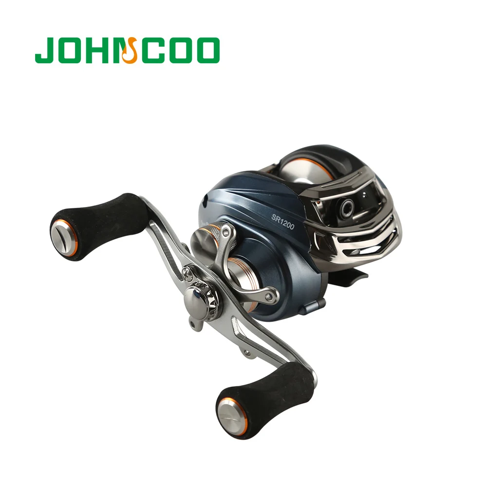 Комплект телескопической удочки для литья JOHNCOO с 9 + 1BB катушка морской рыбалки 1 8