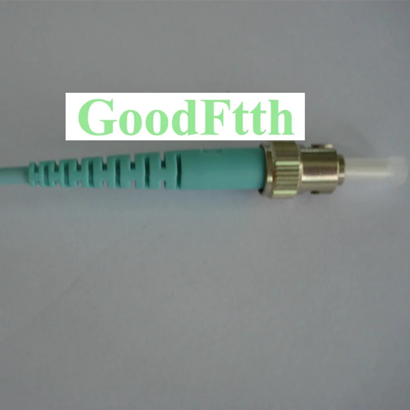 Fiber Pigtail ST Multimode OM3 50/125 Simplex 3 мм Aqua GoodFtth 0 5 3m 2 шт./лот|Оптоволоконное оборудование| |