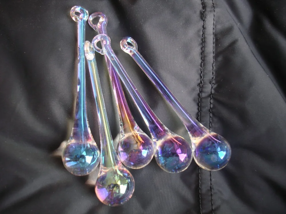 Бесплатная доставка хрустальные подвески для люстры 100 шт./лот 20x80 мм