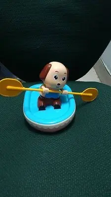 iPiggy Bath Toy Dog Pattern Rotate Shake Move Forward Swing Boating Shower Game Clockwork For Baby Gift | Игрушки и хобби