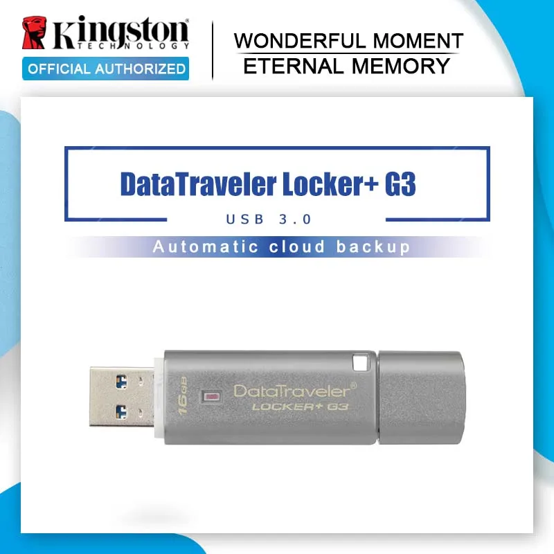 Металлический флэш накопитель Kingston USB 3 0 высокоскоростной 8 ГБ 32 16 для личной