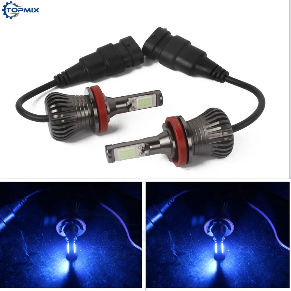 

Сменные светодиодные противотуманные фары 24 Вт, 24 лм, H11, 12 В, 2 шт.