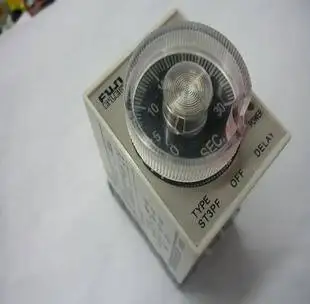 

220V AC Power Off Delay Timer Time Relay 10 minutes ST3PF & Base