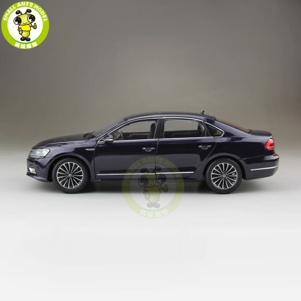 1/18 Passat литая модель автомобиля игрушки девочка мальчик Коллекция подарков на день рождения хобби фиолетовый цвет
