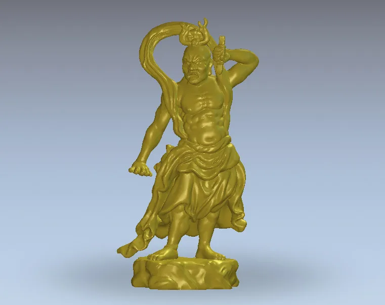 

3D model religious statue figure for artcam type3 cnc router engraving STL format file for sale M427