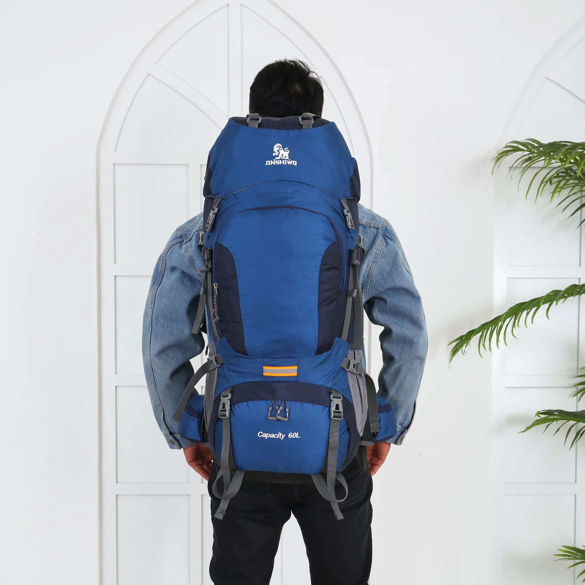 60L Climbing Hiking Outdoor Backpack Waterproof Women&ampMen Bag Camping Mountaineering Sport Bike Travel Bags | Спорт и развлечения