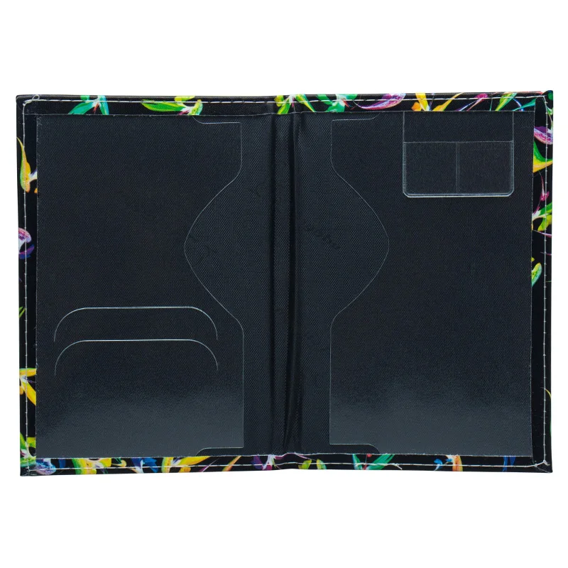Colored bird Fashion and standard size passport cover waterproof solid pu leather holder with traveling | Багаж и сумки