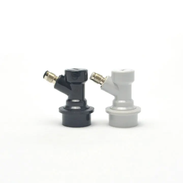 Шаровой замок быстроразъемный комплект газовый и жидкий с резьбой 1/4 MFL|lock on system