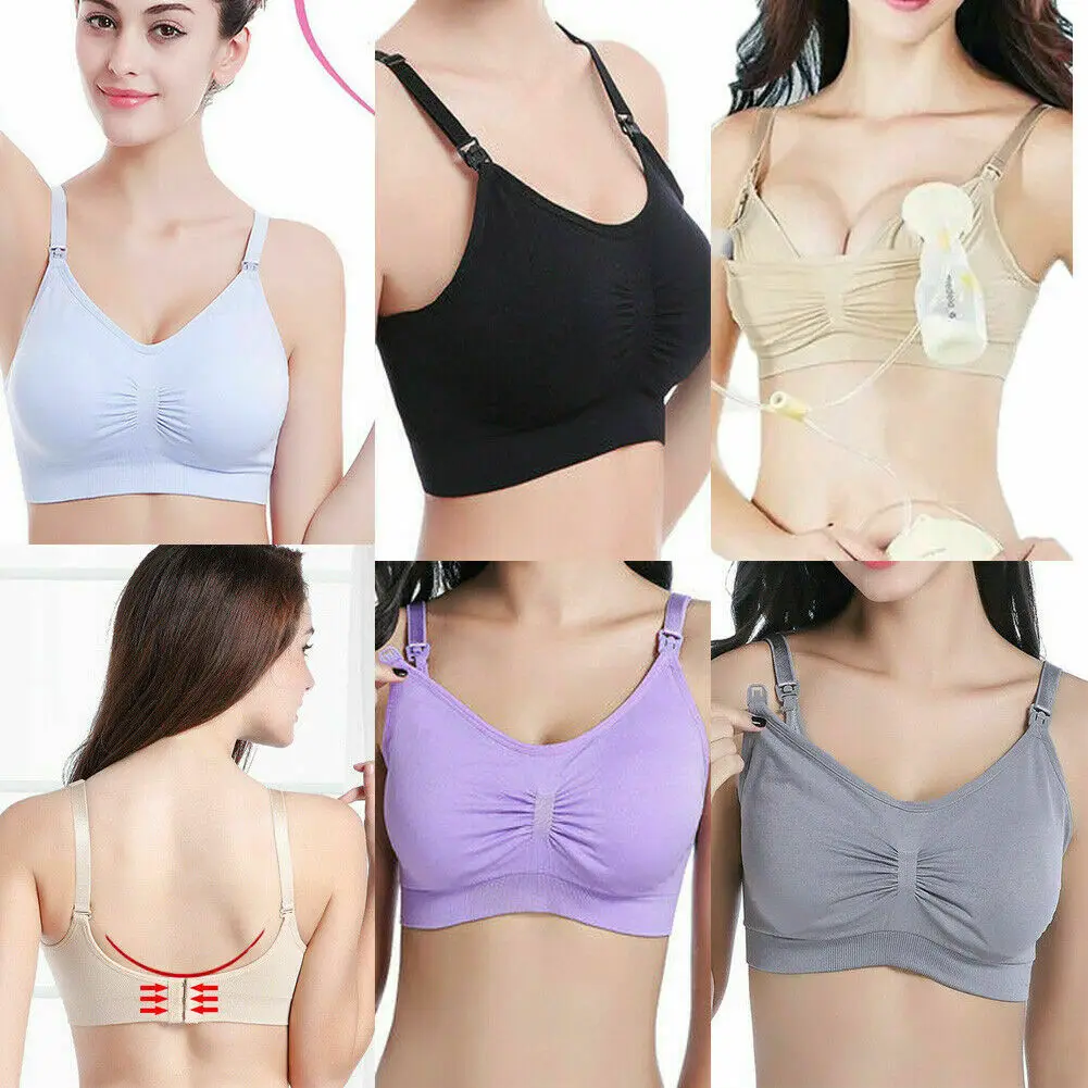 Для женщин Hands-Free Бюстгалтер для беременных молокоотсос 2018 Новый Bebes кукла