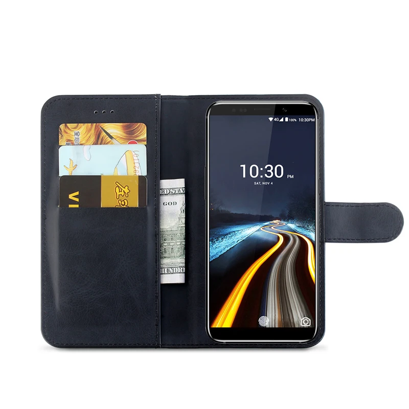 ocolor 5.7'ɿor UHANS I8 Flip UP Leather Case With Sticker phone Skin Cover Replacement 5.2'' For MX Card Pocket | Мобильные
