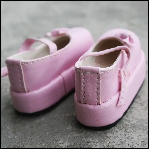 

[wamami] 02# Pink 1/6 BJD Dollfie Leather Boots/Shoes ~ 4.5cm