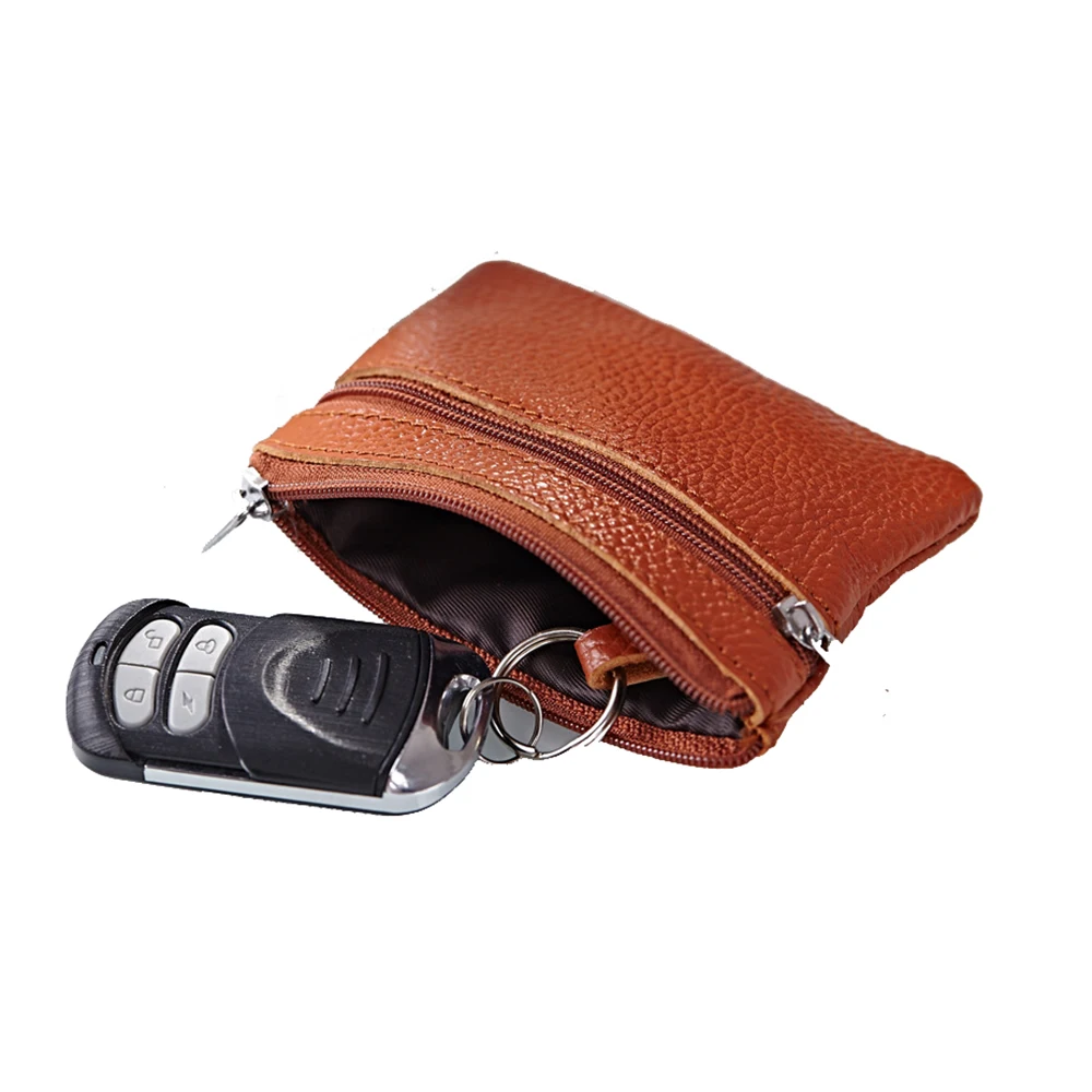 Мини клатч из натуральной кожи для женщин Модный маленький кошелек Дамский