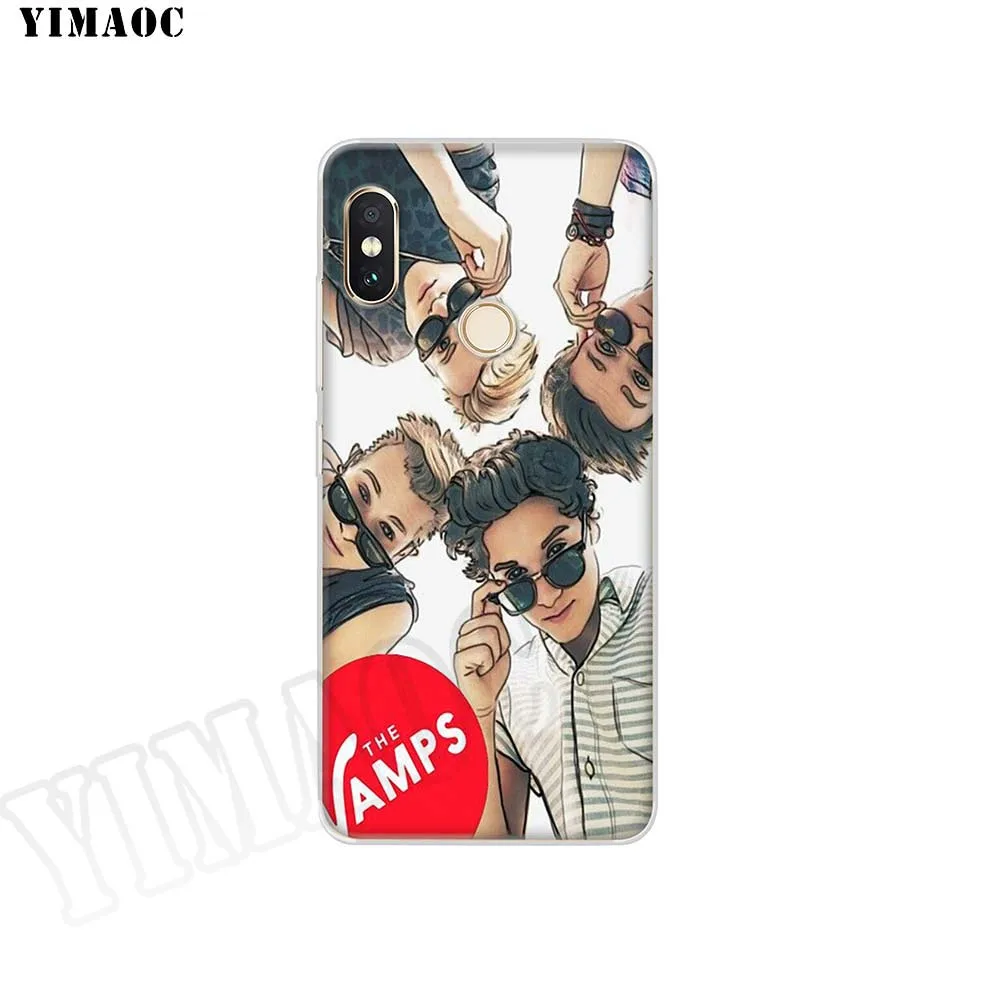 Мягкий силиконовый чехол YIMAOC The Vamps для POCOPHONE F1 Xiaomi Redmi Note 6 7 Pro 6A Mi 8 Lite из ТПУ |