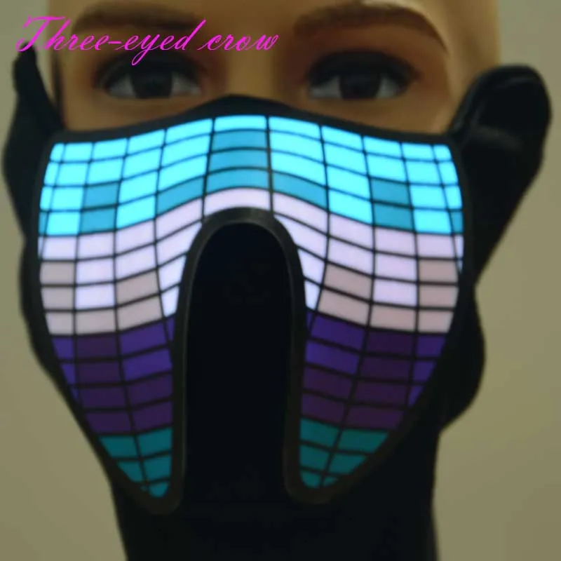 Новинка 2017 мигающая светодиодная маска V значит вендетта светящаяся лента