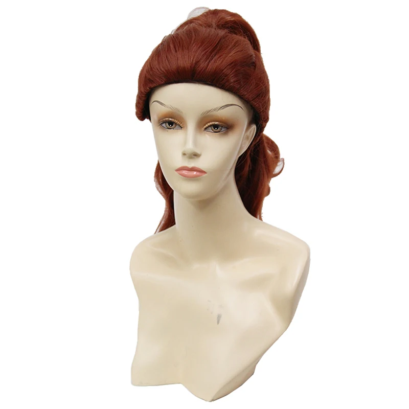 Красота и с рисунком из мультфильма Красавица Чудовище Белла длинные волнистые