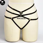 Модный женский ремень-портупея для тела, сексуальный ремень для подвязки в стиле панк, бандажный ремень, Регулируемый Женский Фетиш-костюм, трусики, боди-клетка