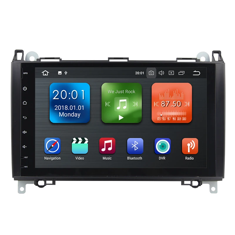 KSAOTU 9 &quotDAB + 4G Android 8 1 автомобильный DVD плеер SD GPS для Mercedes Benz A/B Class Sprinter Viano Vito |