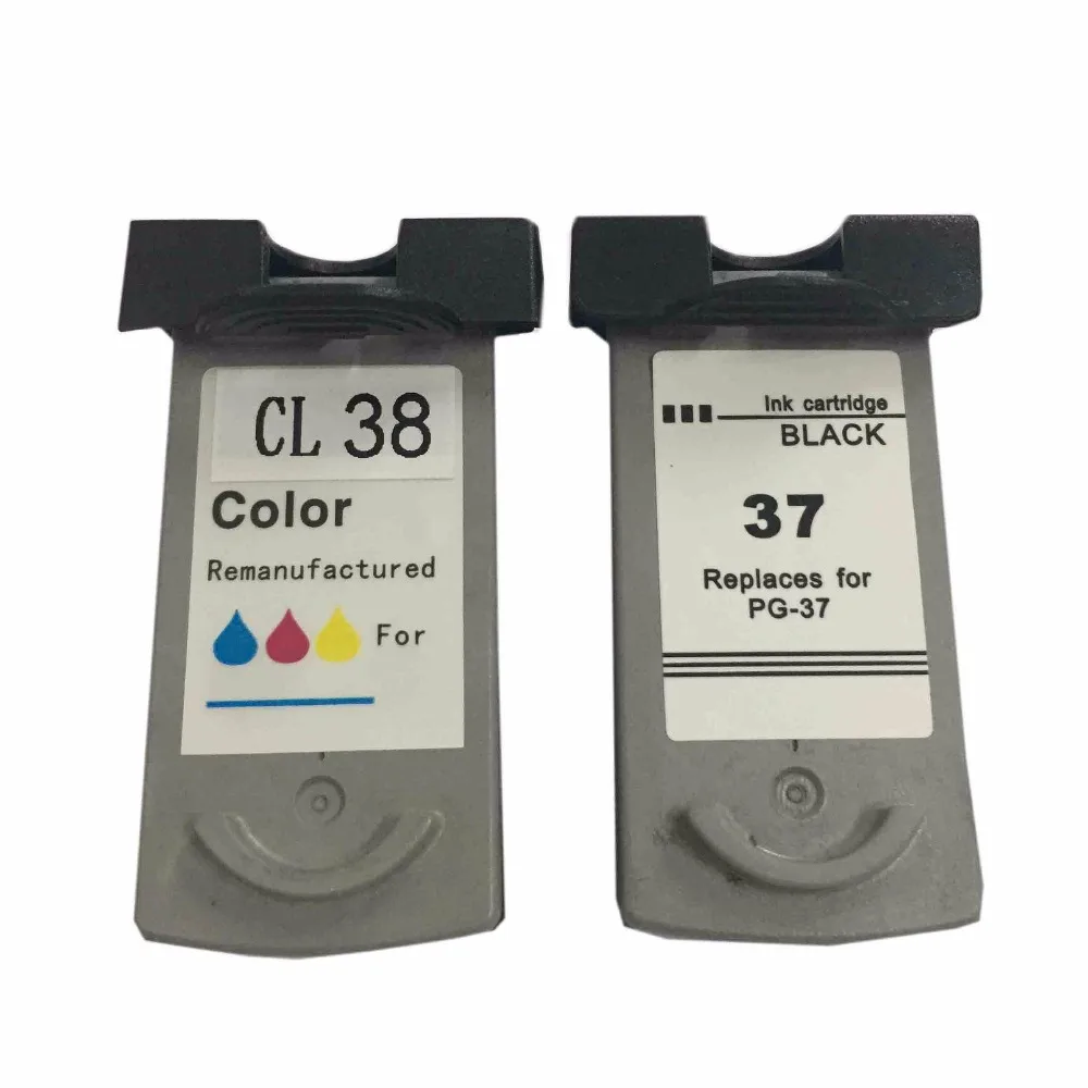 Einkshop PG-37 CL-38 чернильный картридж PG37 CL38 для canon PIXMA ip1800 MP140 ip2600 MP160 MP190 MP210 MP220 MP420 IP1900 IP2500