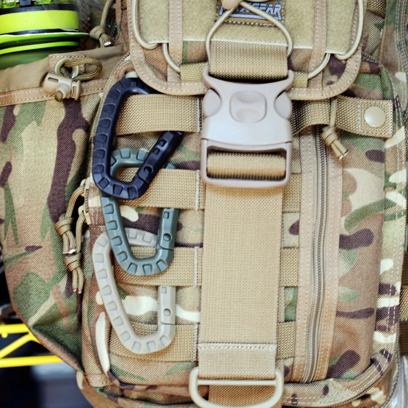 Универсальный карабин для кемпинга на открытом воздухе D образное кольцо брелок