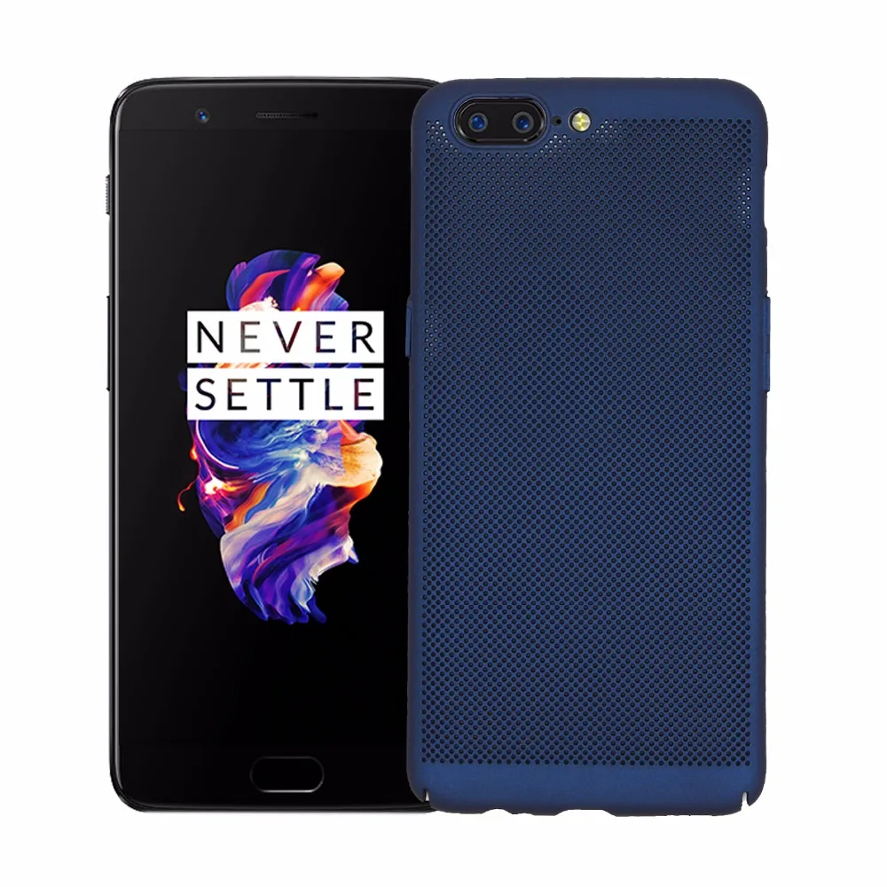 Чехол для телефона Oneplus 5 5T 1 + One plus T теплоотводящая сумка Жесткий Чехлы чехол |