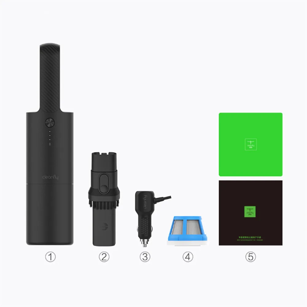 Автомобильный пылесос Autos портативный беспроводной для Xiaomi 12 В 2 а с функцией