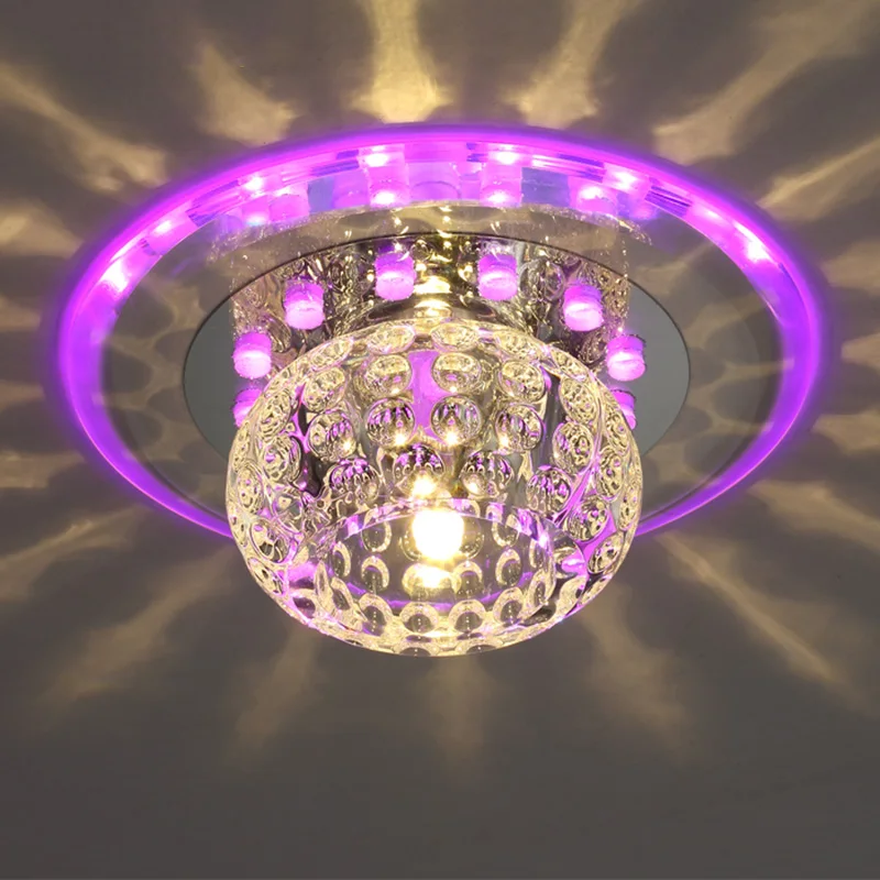 5 Вт Современные светодиодные потолочные лампы для гостиной акриловые