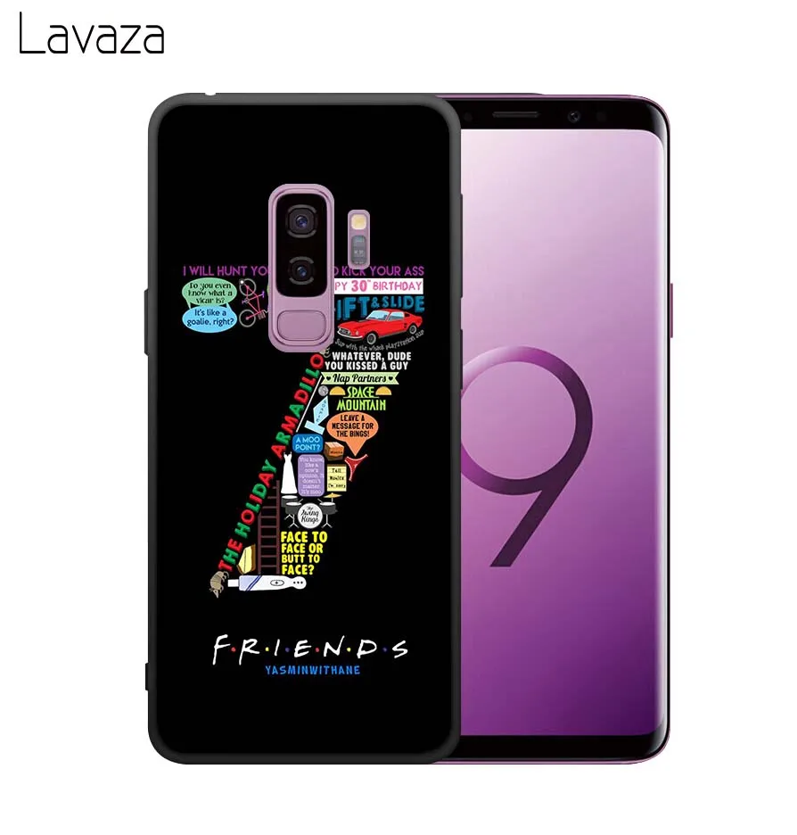 Lavaza Central Perk Coffee friends tv show Soft TPU Case Cover for Samsung Galaxy S8 S9 S10 Plus S10e A6 A8 A9 J6 2018 Cases | Мобильные