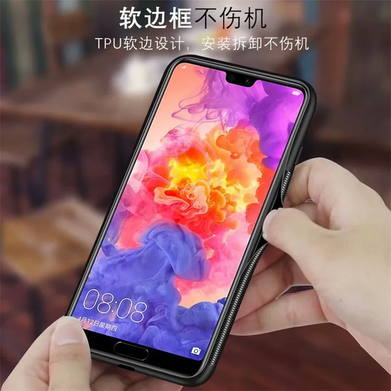 Прочный чехол из ТПУ с 3d-изображением лося для Huawei P10 Plus P20 Lite Nova 3E оригинальный