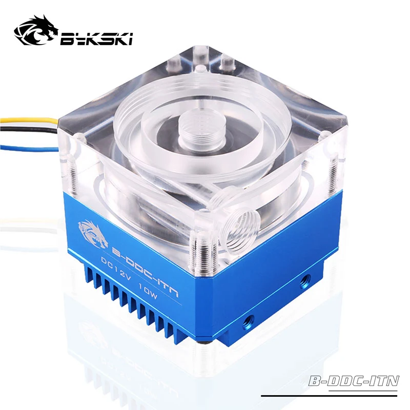 Bykski DDC насос DC12V TDP10W поток подъема 3,5 метров 450L/H радиатор размер 62*62*59 мм Поддержка комбинированного резервуара/Макс 5000 об/мин