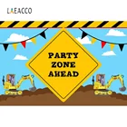 Фон для фотосъемки детей в день рождения Laeacco вечерние НКА, зона впереди, игрушки, флаг, мультяшный узор, фотосессия Фотостудия