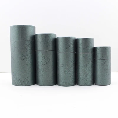10ml 50 шт 10 мл крафт-бумажная трубка бутылка для масла упаковка картонная банка для подарков ювелирные изделия косметика эфирные масла бутылки круглая упаковка - Цвет: 10ml