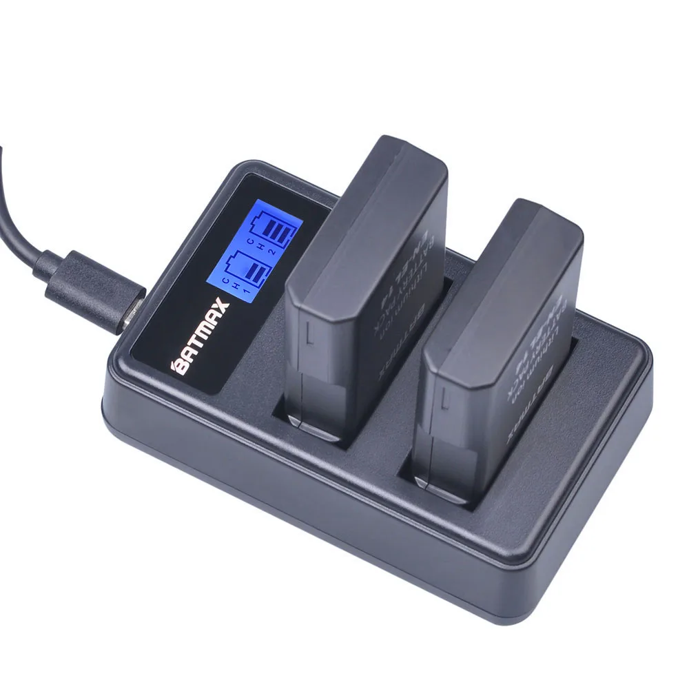 EN EL14 EL14A ЖК дисплей USB зарядное устройство для Nikon D3100 D5100 P7000 P7100 D3200 D5200 D5600 D3400 SLR|charger
