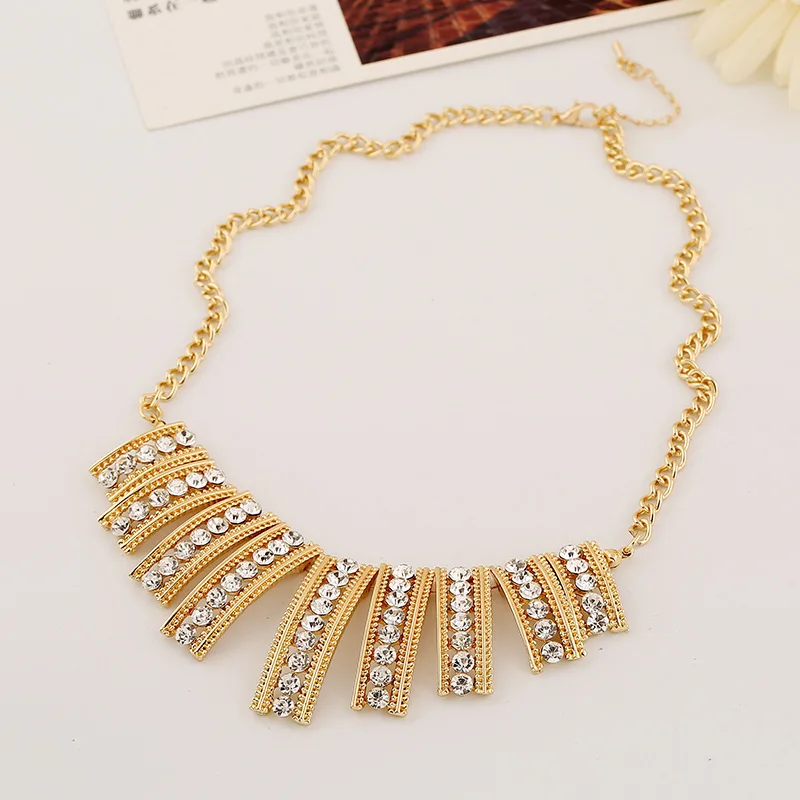 2017 новое прибытие женщины ожерелье ювелирные изделия модный звено цепи cz