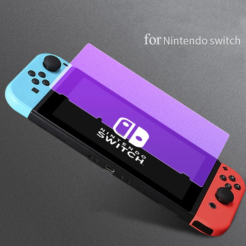 Защитное стекло Suntaiho закаленное 9H для Nintendo Switch анти синий светильник|Защитные