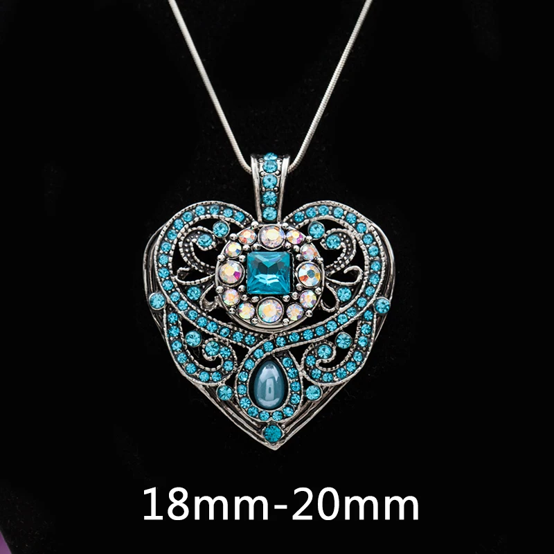 Женское Ожерелье с кулоном в виде сердца 18 мм|ginger snap necklace|18mm ginger snaps necklaces18mm necklaces |