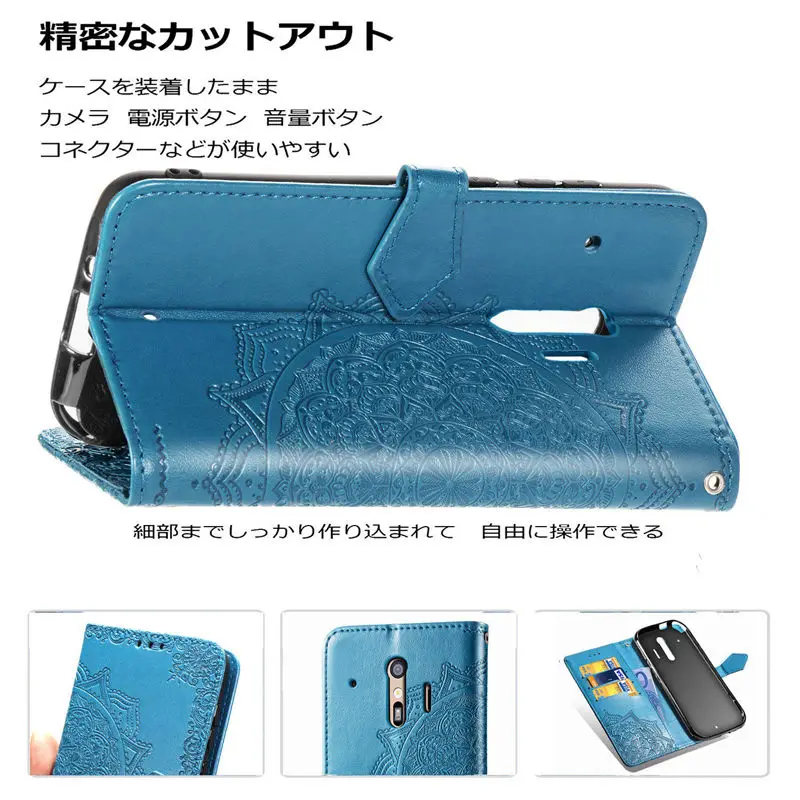 Чехол для телефона Fujitsu F-01L Diamond с откидной крышкой защитный чехол из ТПУ карманом