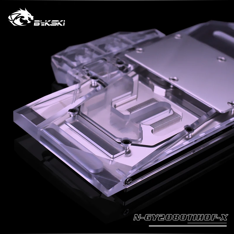 Bykski N-GY2080TIHOF-X GPU Блок для GALAX RTX 2080Ti HOF | Компьютеры и офис